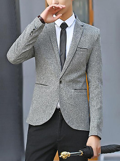 gray formal attire